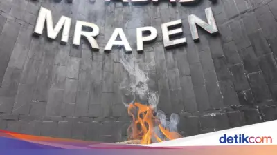 Api Abadi Mrapen Grobogan Kembali Bersinar Setelah Sempat Padam Lebih dari Sebulan
