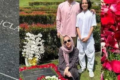 BCL Ziarah ke Makam Ashraf Sinclair Jelang Ramadhan, Ungkap Pesan Haru
