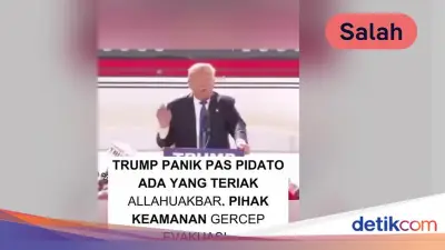 Cek Fakta: Video Trump 'Panik' Dengar Takbir Ternyata Hoaks Lama