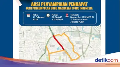 Demo Guru Madrasah di Depan DPR, Polisi Siapkan Rekayasa Lalu Lintas