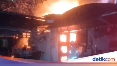 Industri Konveksi Rumahan di Ciomas Bogor Ludes Terbakar Diduga Akibat Korsleting Listrik