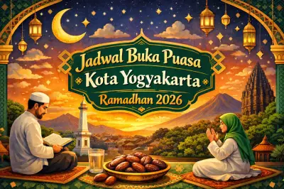 Jadwal Buka Puasa Hari Ini di Yogyakarta, 26 Februari 2026 dari Kemenag