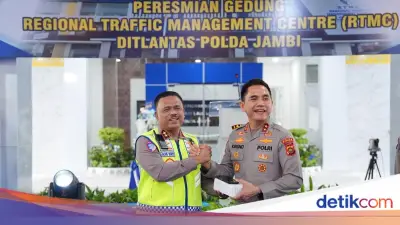 Kakorlantas Resmikan Gedung RTMC Jambi, Siapkan Operasi Ketupat 2026
