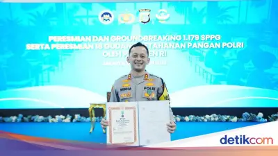 Kapolres Bogor Terima Satyalancana Wira Karya dari Presiden Prabowo Subianto