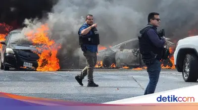 Kekerasan Meluas di Meksiko Usai Kematian Bos Kartel El Mencho, 55 Orang Tewas