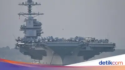 Ketegangan AS-Iran Memanas, Kapal Induk Terbesar Dunia Masuk Mediterania