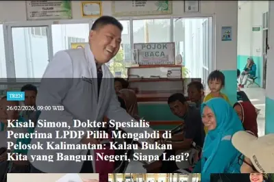 Kisah Dokter LPDP Bangun Lab di Kalimantan Jadi Tren Populer