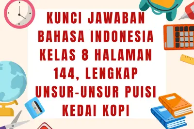 Kunci Jawaban Bahasa Indonesia Kelas 8 Halaman 144: Lengkap dengan Unsur-Unsur