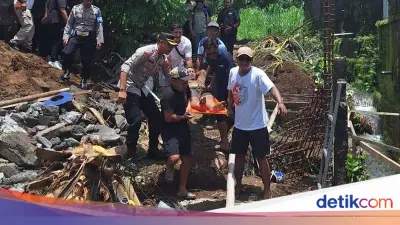 Longsor Timpa Pekerja Proyek di Gianyar, 1 Tewas dan 2 Terluka