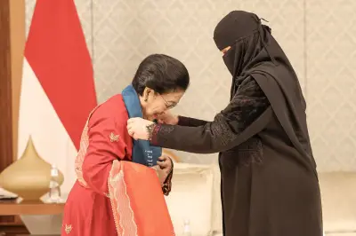 Megawati Soekarnoputri Raih Gelar Doktor Kehormatan dari Universitas di Arab Saudi