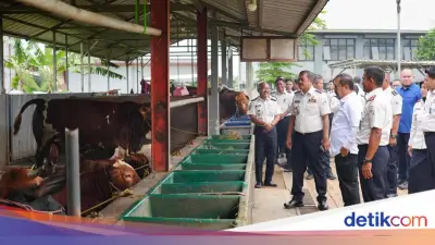 Menteri Agus Dorong Lapas Ciangir Optimalkan Lahan untuk Program Ketahanan Pangan
