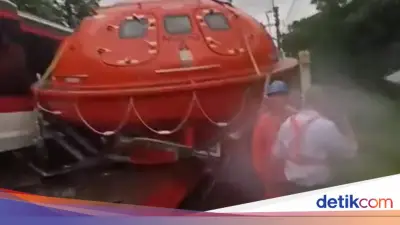 Operasional KA Bandara Soetta Ditutup Sementara Usai Kecelakaan Truk di Tangerang