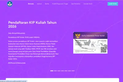 Pendaftaran KIP Kuliah 2026 Masih Dibuka, Siswa SMA/SMK Bisa Daftar hingga 31 Oktober