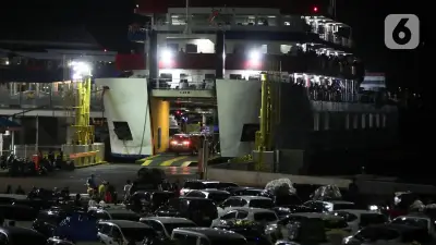 Polisi Sosialisasi Aturan Truk di Pelabuhan Merak-Ciwandan Jelang Mudik Lebaran 2026