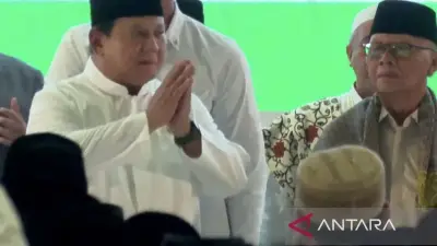 Prabowo Hadiri Pengukuhan Pengurus MUI di Istiqlal, Didampingi Menteri Kabinet
