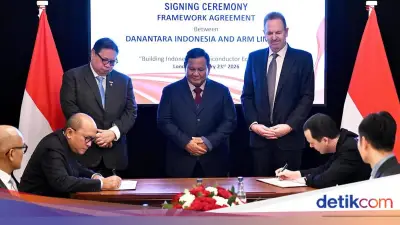 Prabowo Saksikan Kerja Sama Semikonduktor Danantara-Arm di London, Targetkan 15 Ribu Engineer