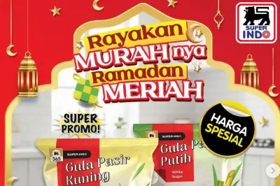 Promo Superindo 12 Februari 2026: Harga Gulaku Turun Jadi Rp 17.500