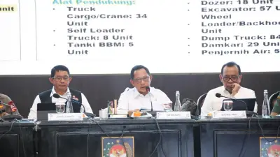 Ratusan Titik Lumpur di Sumatera Sudah Dibersihkan, Tito Karnavian Pacu Rehabilitasi