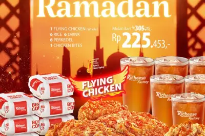 Richeese Rilis Menu Combo Ramadhan, Paket Lengkap Bebas Pilih Minuman