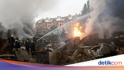 Rusia Gempur Ukraina dengan 420 Drone dan 39 Rudal, Puluhan Warga Terluka