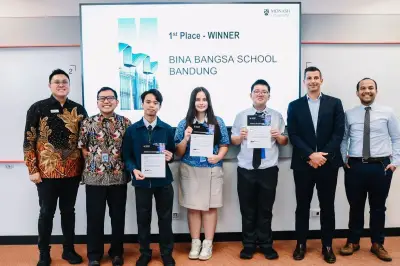 Siswa Bandung Juara Kompetisi Monash, Siap Berlaga di Final Australia 2026