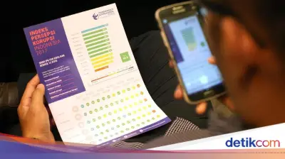 Skor Indeks Persepsi Korupsi Indonesia Turun ke 34, Sejajar dengan Nepal