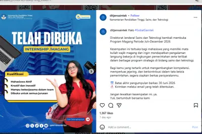 Syarat Magang di Kemendikti untuk Mahasiswa Sebagai Mata Kuliah Wajib