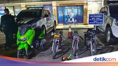 Tiga Pemuda Diamankan Saat Hendak Balap Liar di Rawamangun, Motor dan Bensol Disita