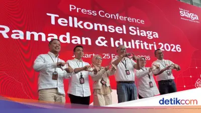 Trafik Data Tembus 70,85 PB Saat Lebaran, Telkomsel Siagakan Jaringan