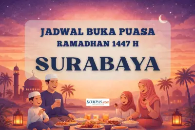 Waktu Buka Puasa di Surabaya Hari Ini, Jumat 27 Februari 2026