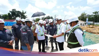 Wamen Sosial Tinjau Sekolah Rakyat di Sragen, Target Rampung Juli 2026