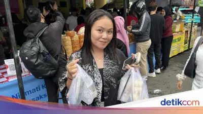 Warga Nonmuslim Ikut Ramai-ramai di Bazar Takjil Benhil, Rasakan Keberagaman