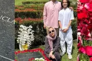 BCL Ziarah ke Makam Ashraf Sinclair Jelang Ramadhan, Ungkap Pesan Haru