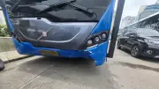 Bus TransJakarta Tabrakan dengan Ojol di Gunung Sahari, Pengendara Motor Luka-luka