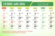 Februari 2026 Sajikan Long Weekend Panjang, Ini Daftar Libur Nasional dan Cuti Bersama