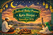 Jadwal Buka Puasa Kota Binjai Hari Ini, 27 Februari 2026