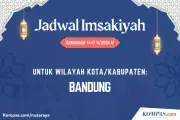 Jadwal Imsakiyah Bandung Hari Ini, Minggu 1 Maret 2026: Waktu Imsak hingga Maghrib