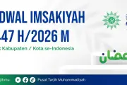 Jadwal Imsakiyah Ramadhan 2026 Resmi dari Kemenag dan Muhammadiyah