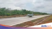 Kemhan Siapkan Jalan Tol Sebagai Landasan Darurat Pesawat Tempur