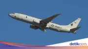 Ketegangan AS-Iran Meningkat: Pesawat Pengintai P-8A Poseidon Patroli Dekat Perairan Iran