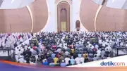Masjid Negara IKN Gelar Tarawih Perdana, Tampung Puluhan Ribu Jemaah