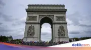 Polisi Prancis Tembak Mati Pria Bersenjata Pisau di Arc de Triomphe Paris