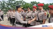 Polres Metro Tangerang Kota Gelar Sertijab Kasat Reserse dan 3 Kapolsek