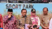 Pramono Resmikan Maroedja Sport Park, Transformasi Lapangan Ki Amat di Jakbar