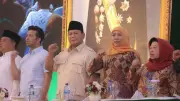 Presiden Prabowo Tiba di Malang, Sambut Mujahadah Kubro Satu Abad NU