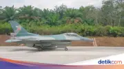 Uji Coba Bersejarah: Pesawat Tempur F-16 dan Super Tucano Mendarat di Tol Trans Sumatera