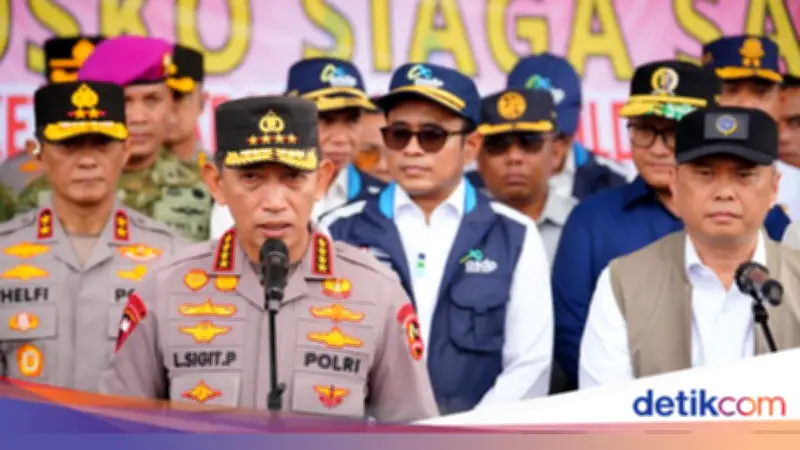 Kapolri: Puncak Arus Balik Lebaran 2026 Telah Terlewati, Personel Tetap Siaga