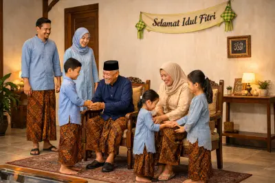 10 Doa Penuh Makna untuk Dibaca Saat Lebaran Bersama Keluarga