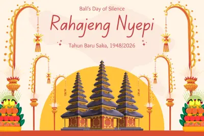 30 Ucapan Hari Raya Nyepi 2026 dalam Bahasa Bali dan Artinya yang Penuh Makna