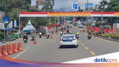 31 Ribu Kendaraan Padati Puncak Bogor, Sistem One Way Diterapkan Siang Ini